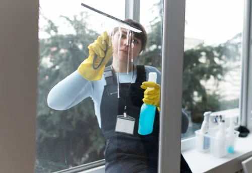 Nettoyage de vitres intérieures et extérieures à Harol